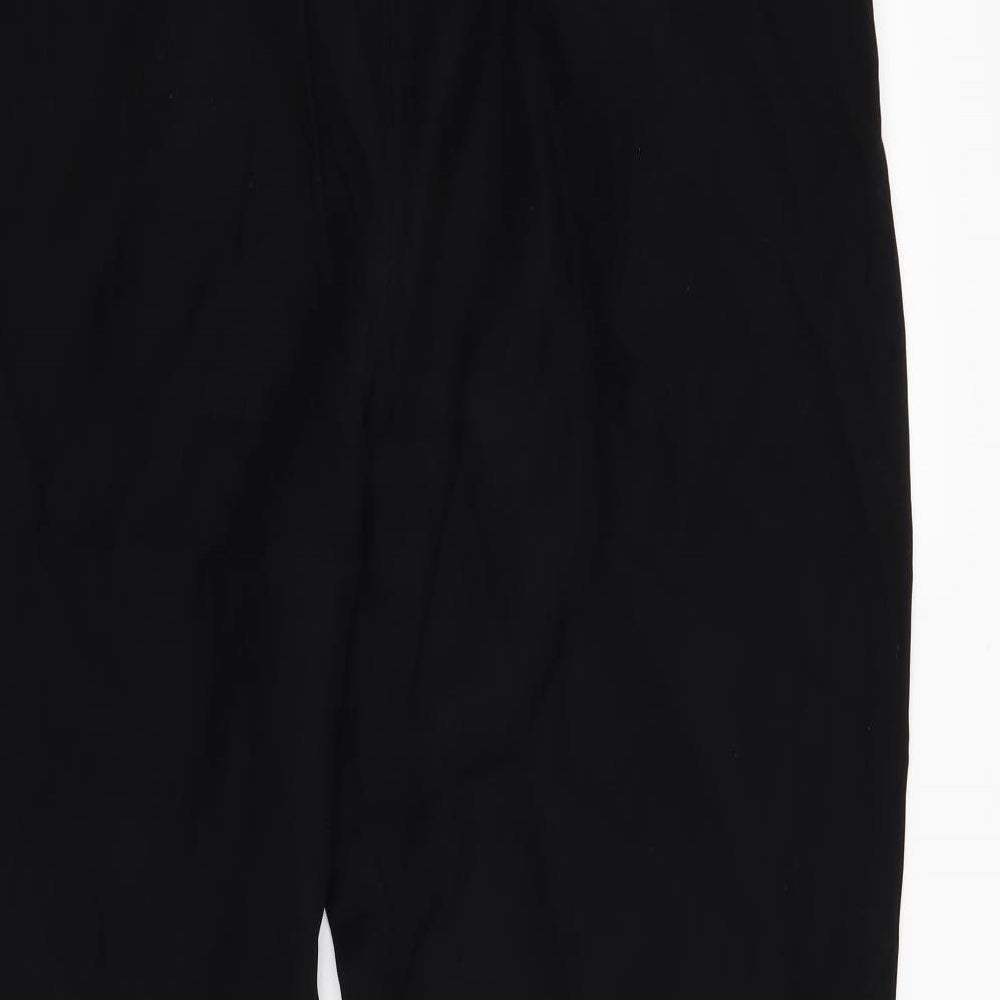 New Look Womens Black   Trousers  Size 14 L25 in