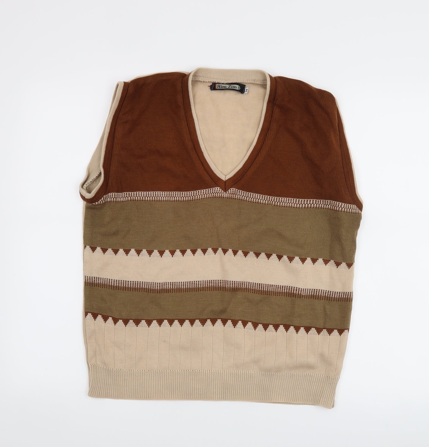rim zim Womens Brown   Vest Jumper Size 10