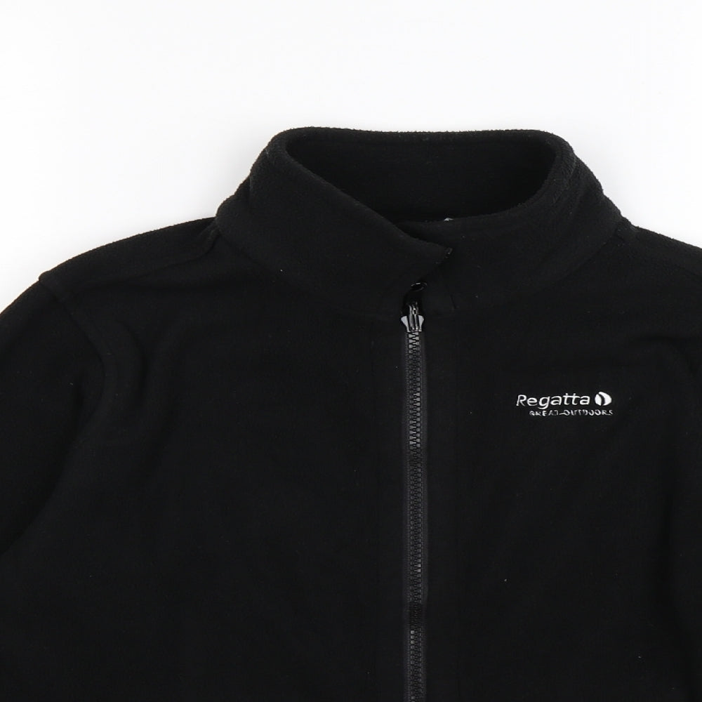 Regatta Boys Black  Fleece Jacket  Size 11-12 Years