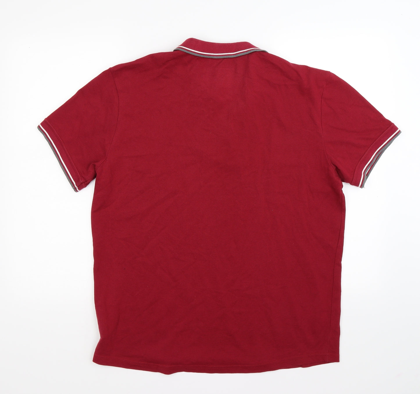 Firetrap Mens Red    Polo Size XL