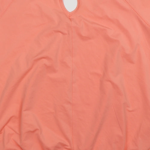 TU Womens Orange   Basic T-Shirt Size L