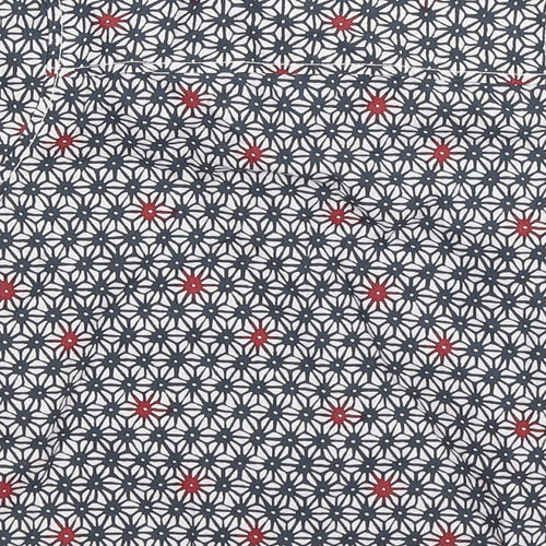 NEXT Boys Blue Geometric  Basic Button-Up Size 4 Years