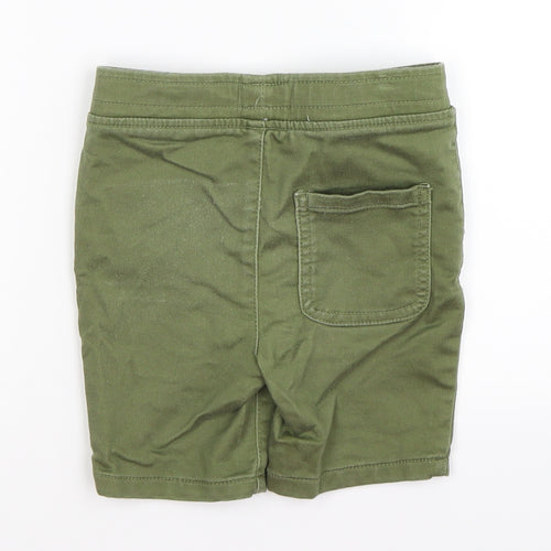 Primark Boys Green  Denim Chino Shorts Size 2-3 Years