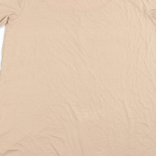 ASOS Womens Beige   Tunic T-Shirt Size 12