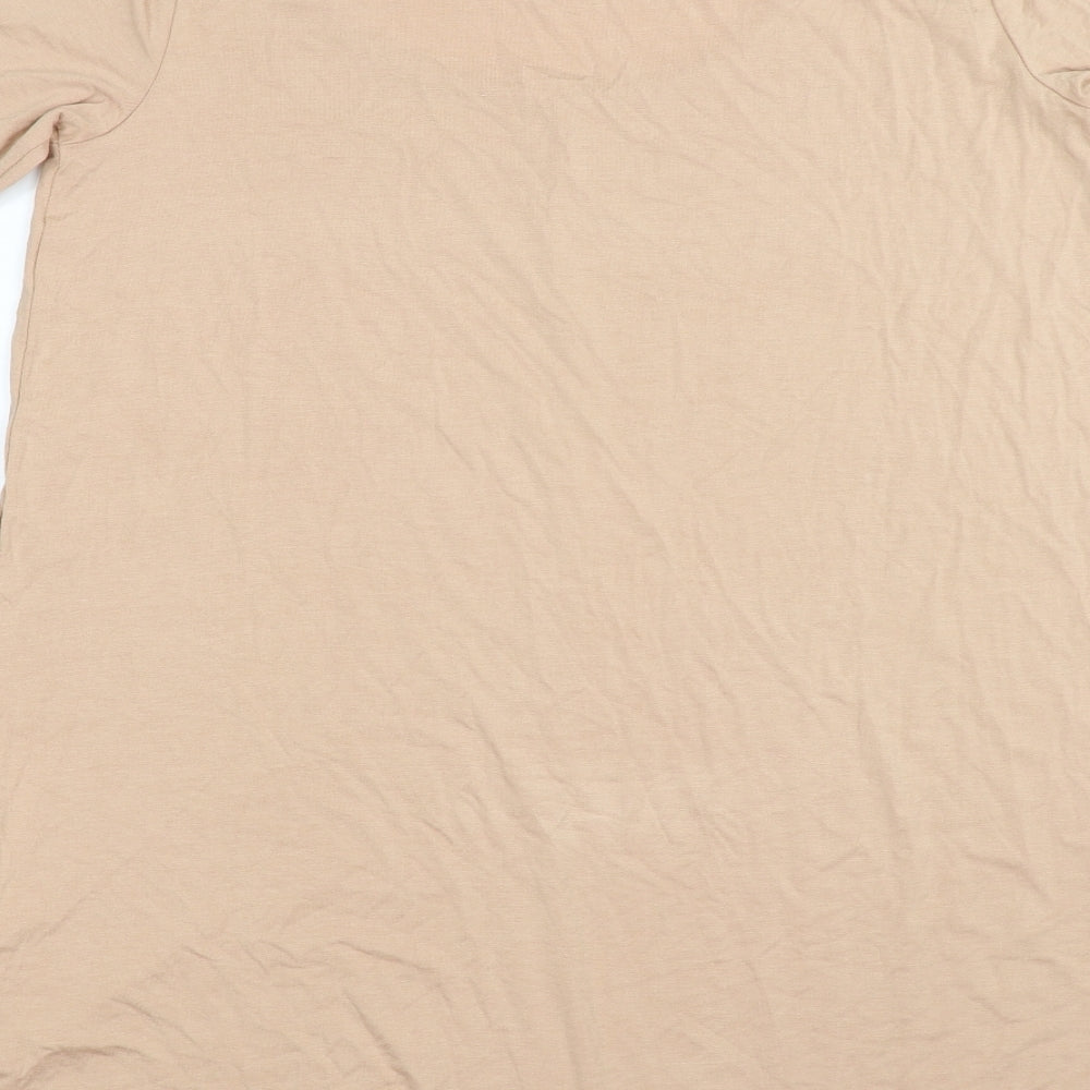 ASOS Womens Beige   Tunic T-Shirt Size 12