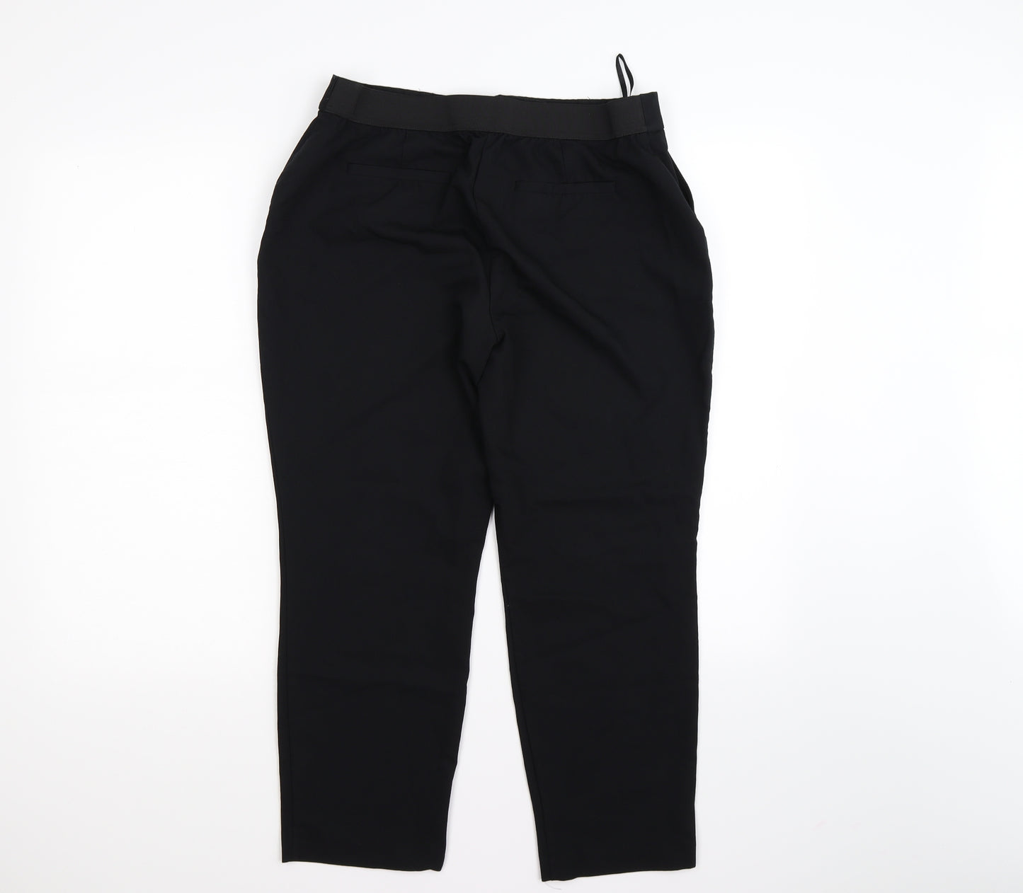 preorn Womens Black   Trousers  Size 12 L23 in