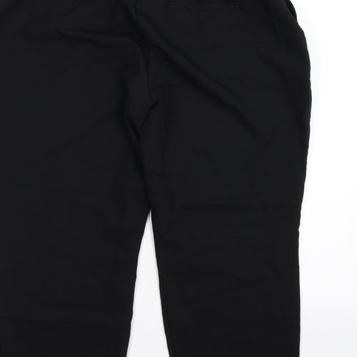 preorn Womens Black   Trousers  Size 12 L23 in