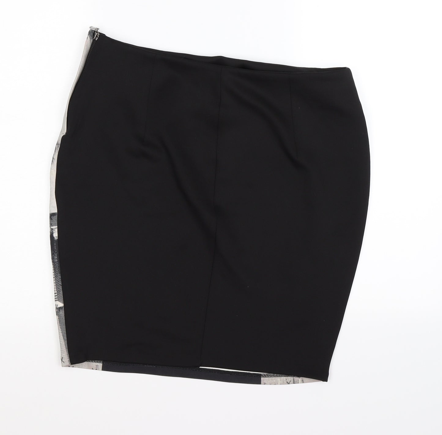 setre Womens Black Geometric  Bandage Skirt Size XL  - ny graphic