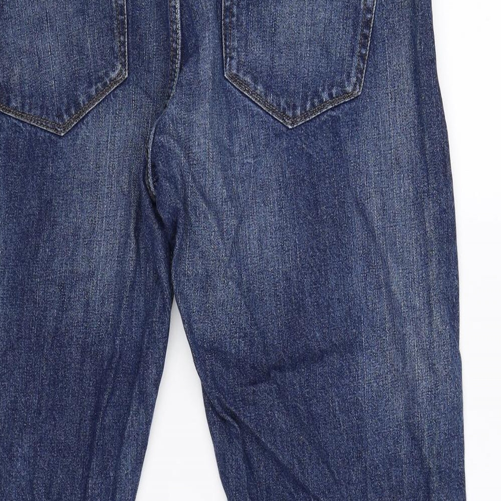 Easy Mens Blue  Denim Straight Jeans Size 40 L28 in