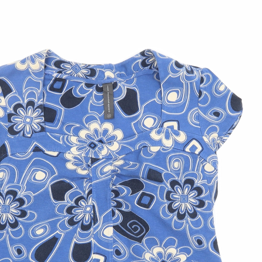 Next  Womens Multicoloured Floral  Basic Blouse Size 20