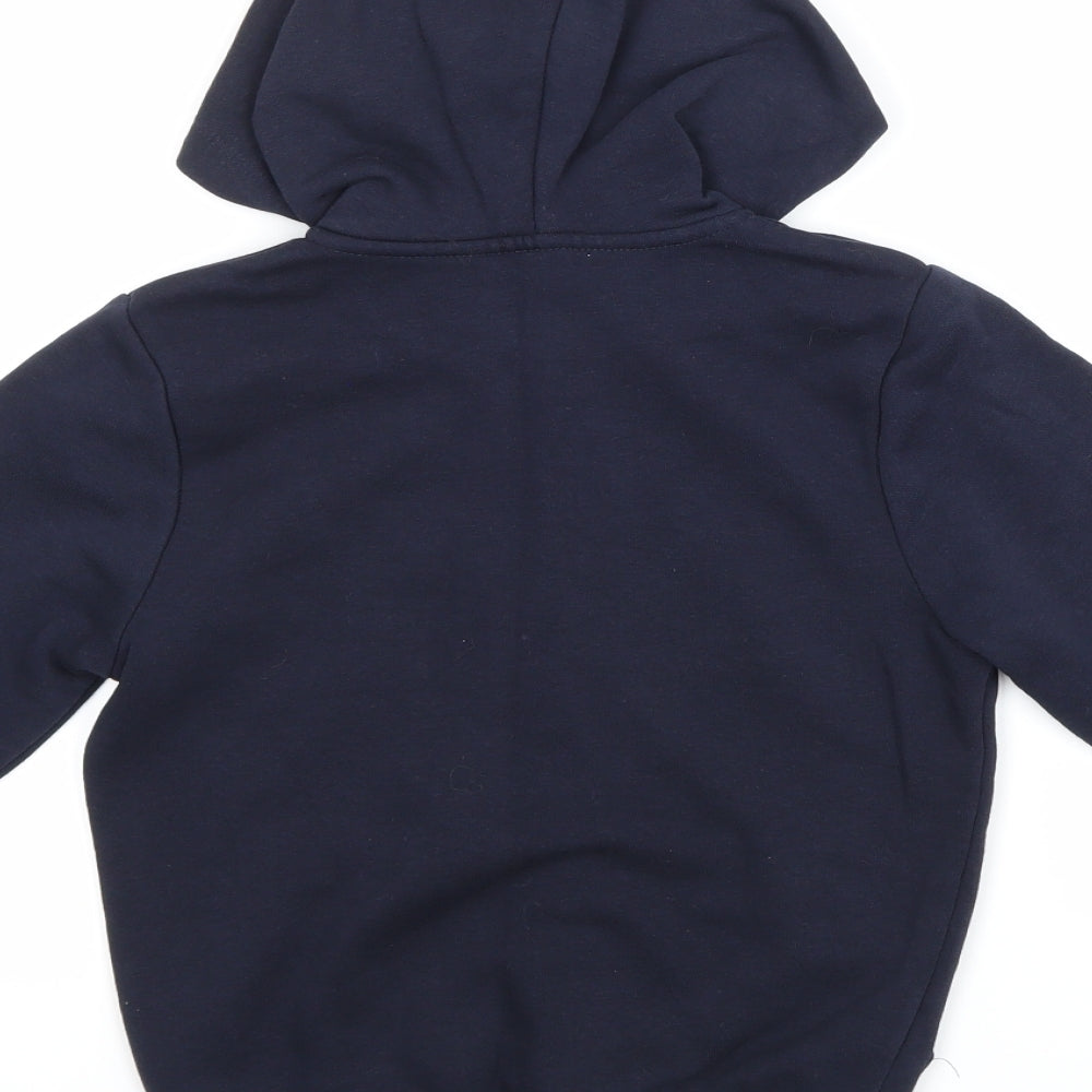 TU Boys Blue   Full Zip Hoodie Size 5 Years
