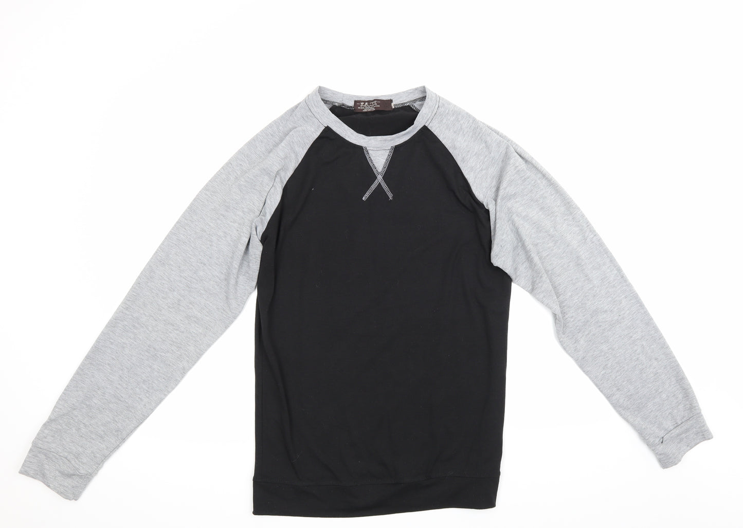Life Liven Mens Black   Pullover Jumper