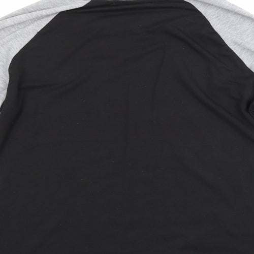Life Liven Mens Black   Pullover Jumper