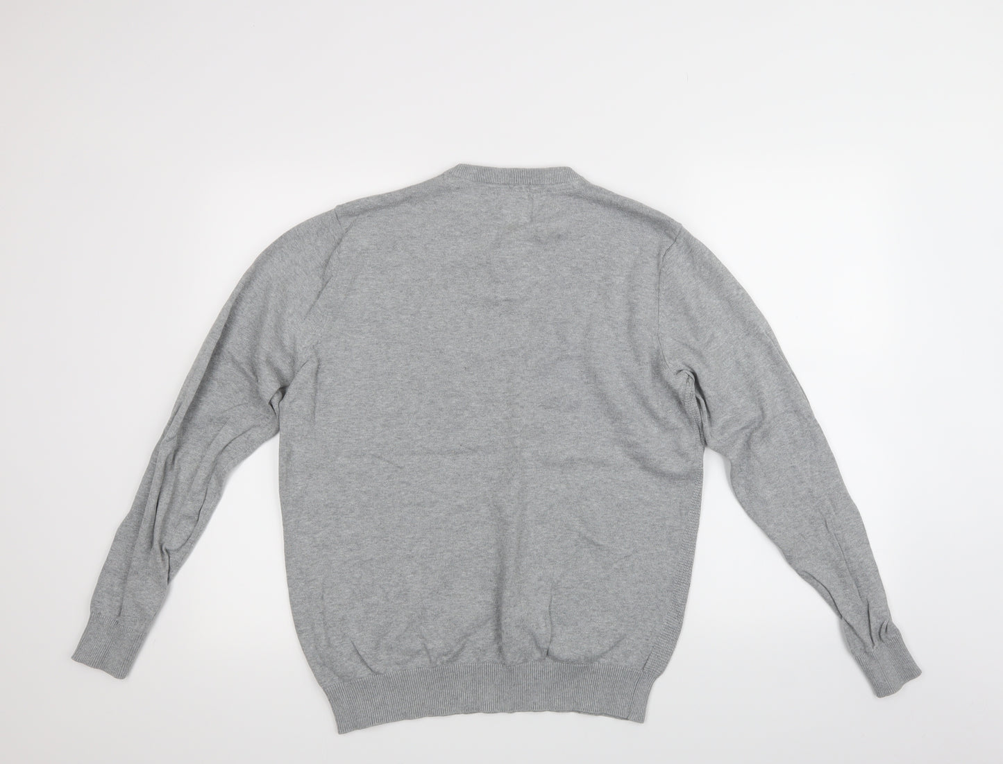George Mens Grey   Pullover Jumper Size M