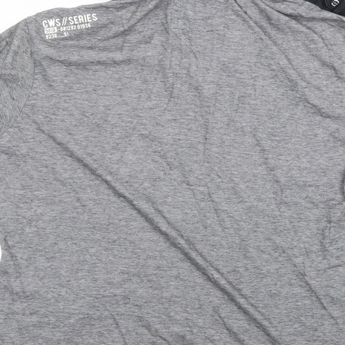 CWS Mens Grey    Polo Size L