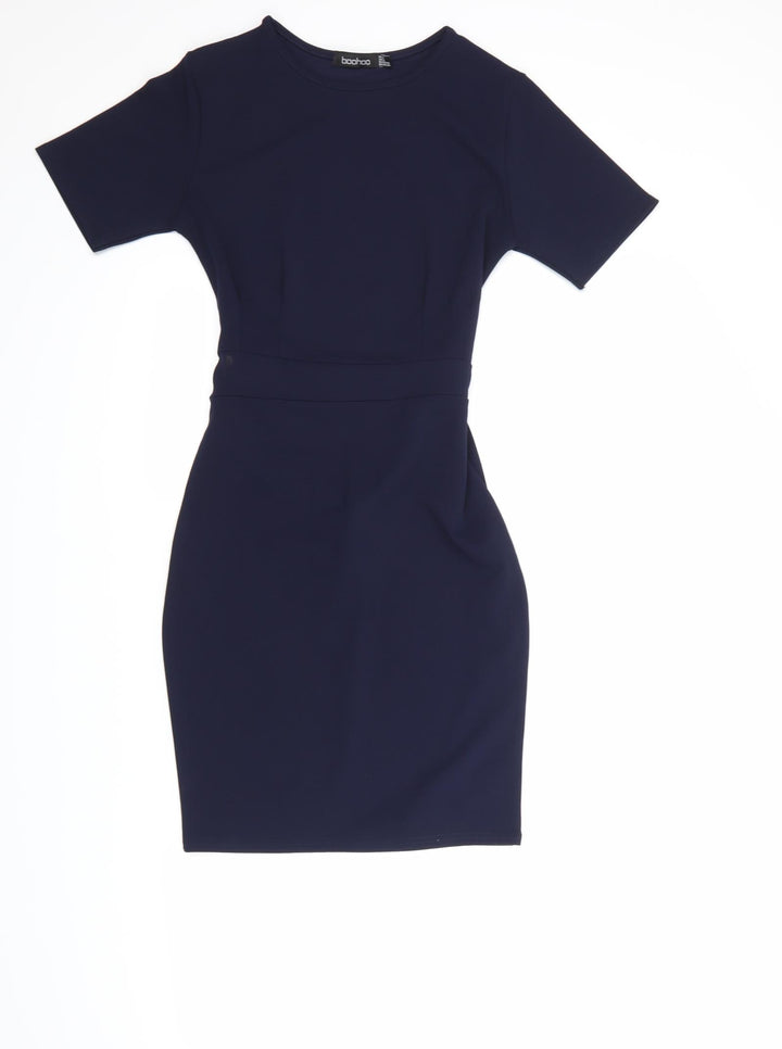 Boohoo Womens Blue   A-Line  Size 8