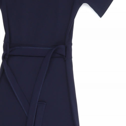 Boohoo Womens Blue   A-Line  Size 8