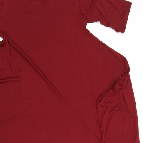 Be Jealous Womens Red   Jumpsuit One-Piece