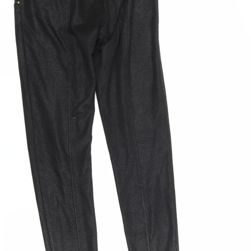 Chocolate Womens Beige Geometric  Trousers  Size S L27 in