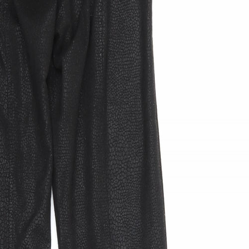Chocolate Womens Beige Geometric  Trousers  Size S L27 in