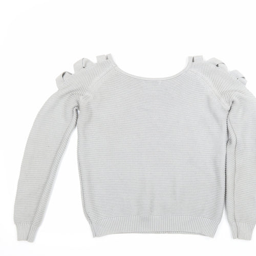 Select Womens Grey   Pullover Jumper Size 8