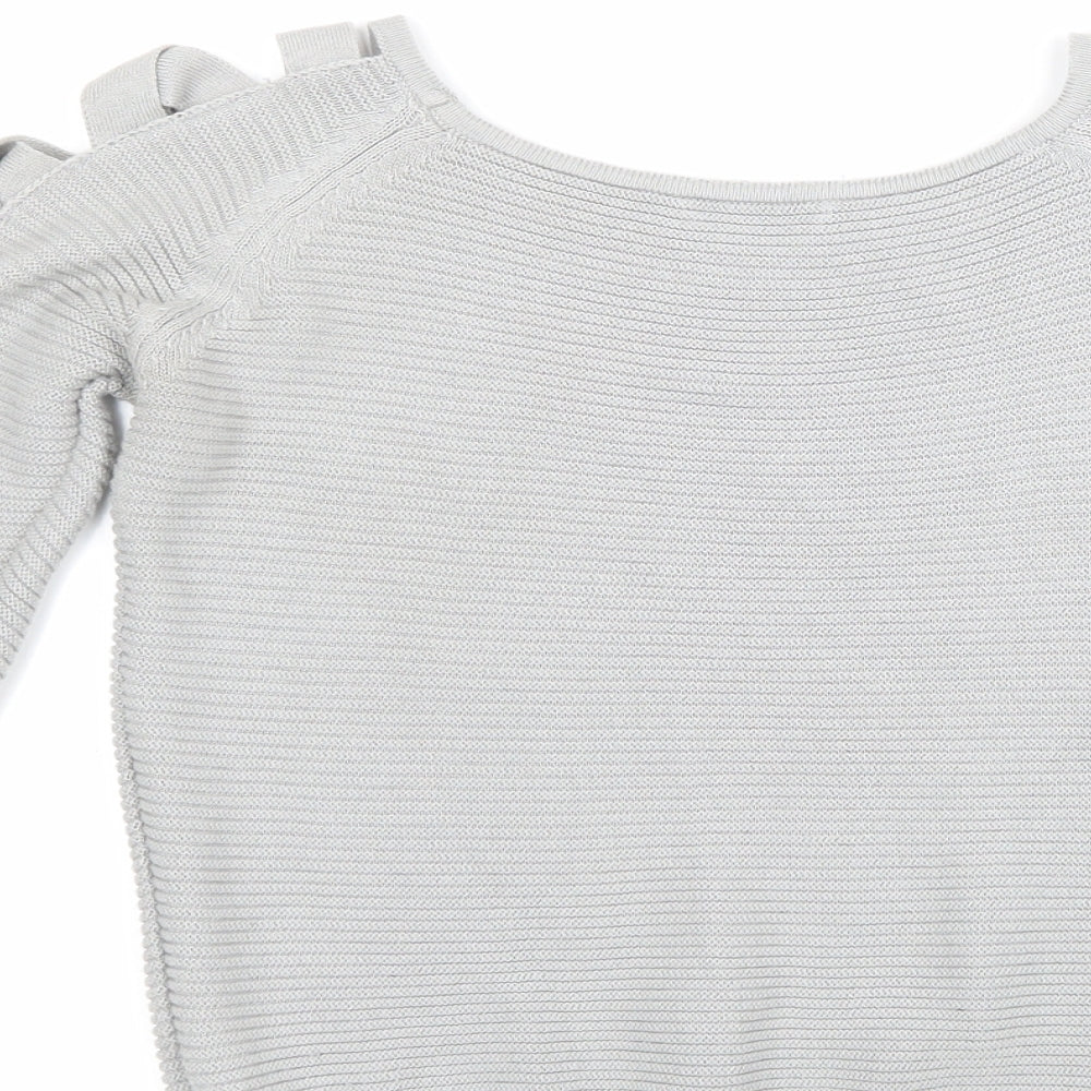 Select Womens Grey   Pullover Jumper Size 8