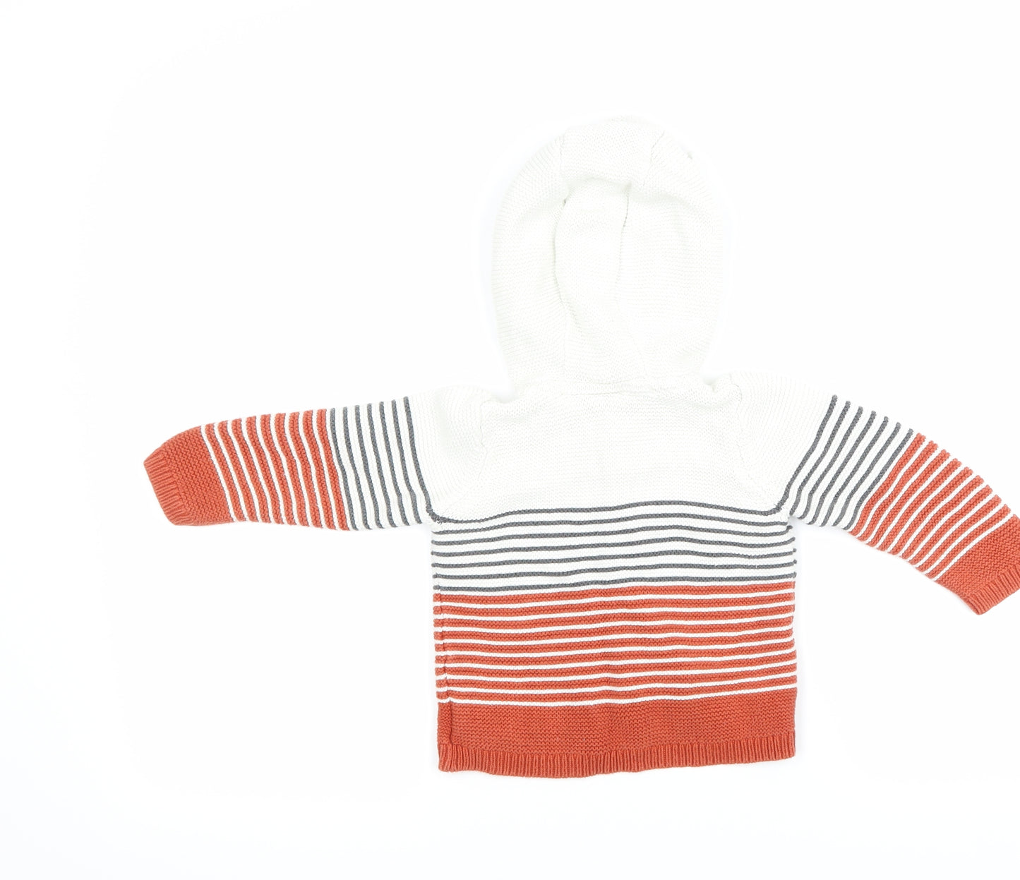 Lupilu Boys Multicoloured Striped  Pullover Hoodie Size 3-4 Years
