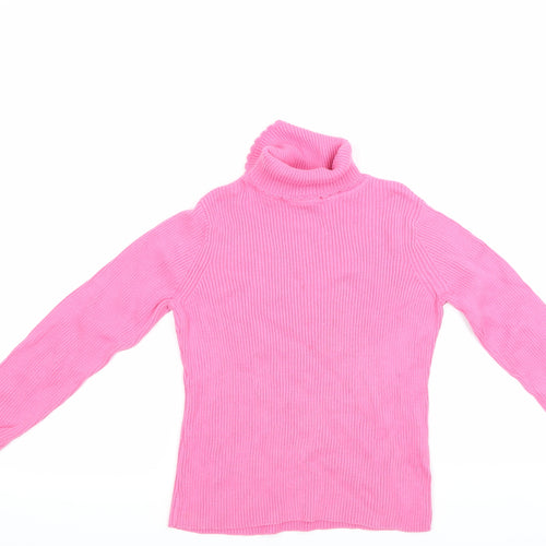 Preworn Girls Pink   Pullover Jumper