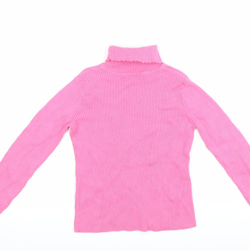 Preworn Girls Pink   Pullover Jumper