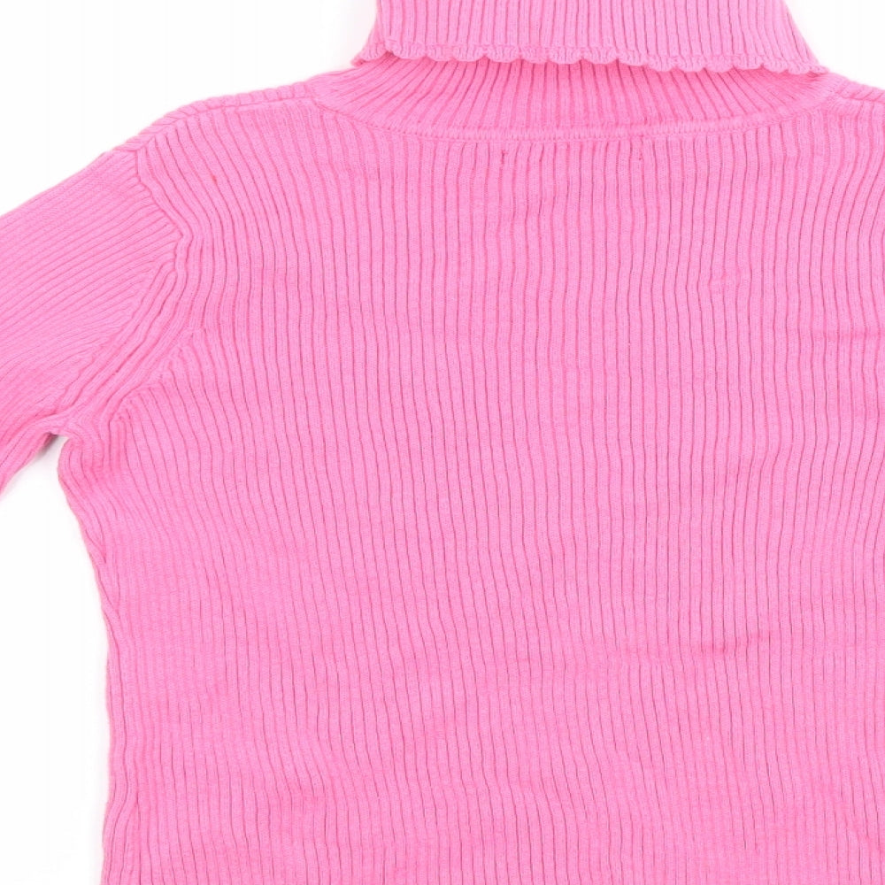 Preworn Girls Pink   Pullover Jumper