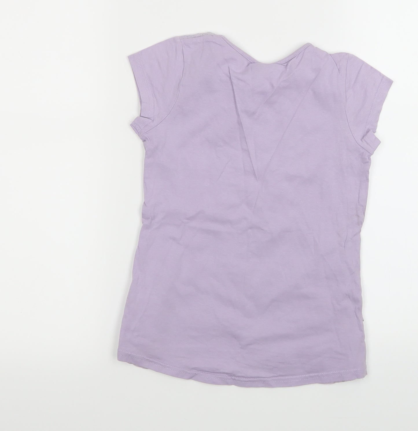 I love girls wear Girls Purple   Basic Blouse Size 6-7 Years