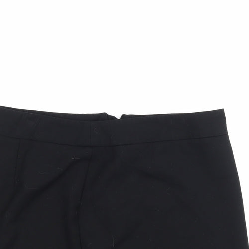 Preworn Womens Black   A-Line Skirt