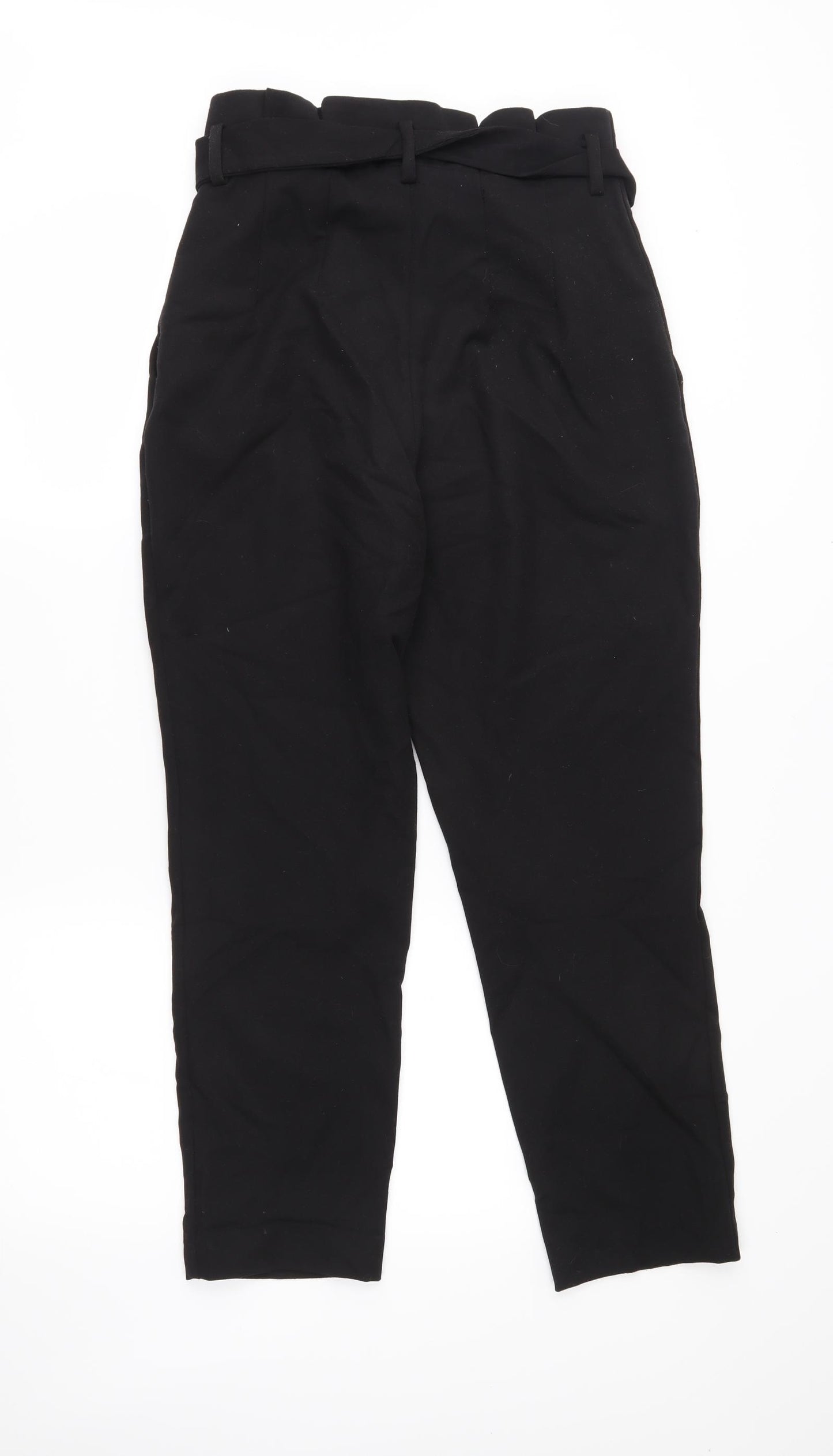 H&M Womens Black   Trousers  Size 10 L24 in