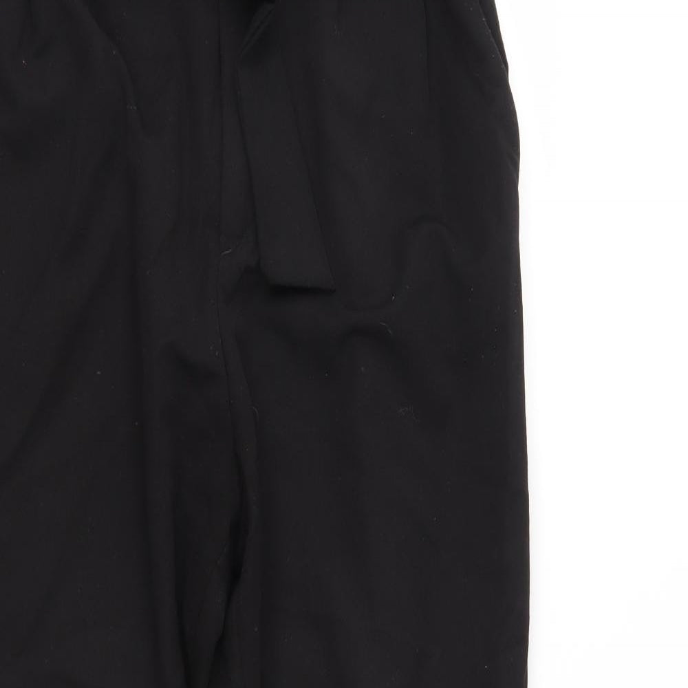H&M Womens Black   Trousers  Size 10 L24 in