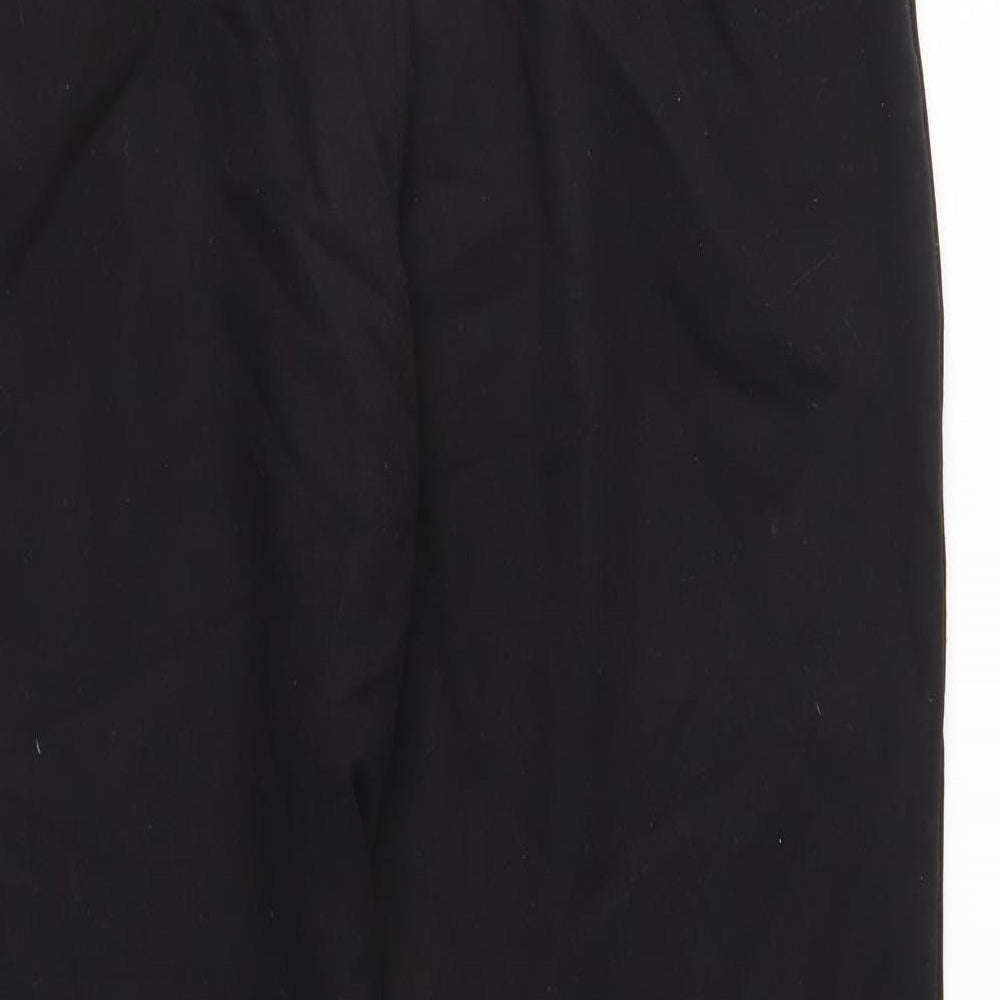H&M Womens Black   Trousers  Size 10 L24 in