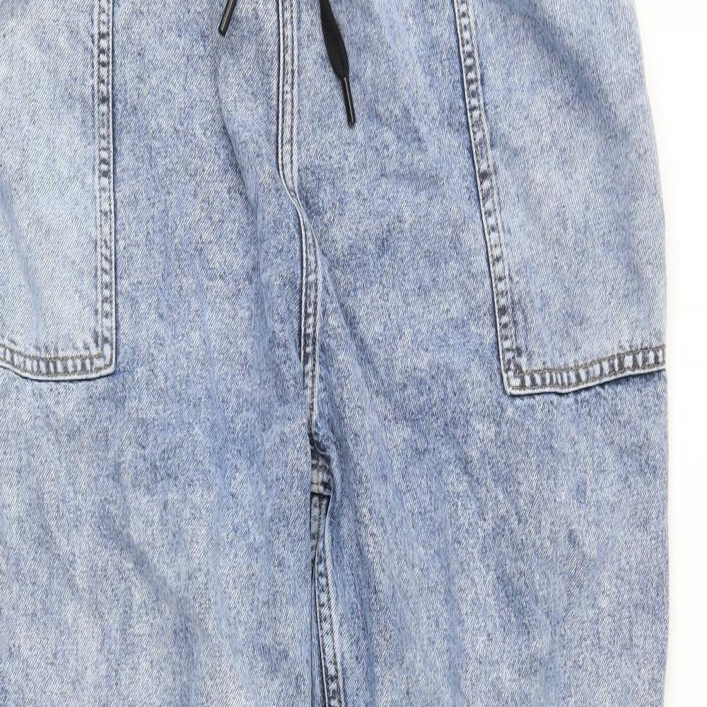 TU Womens Blue   Wide-Leg Jeans Size 22 L29 in