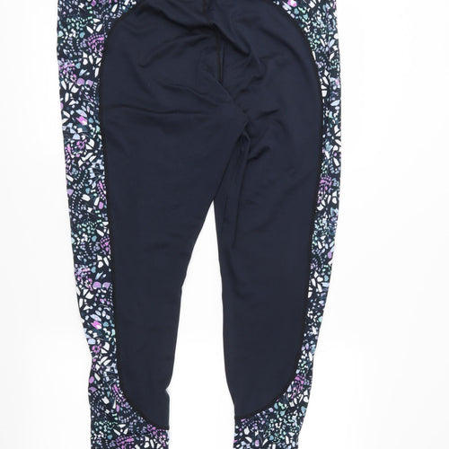 F&F Womens Blue   Pedal Pusher Leggings Size XL L28 in