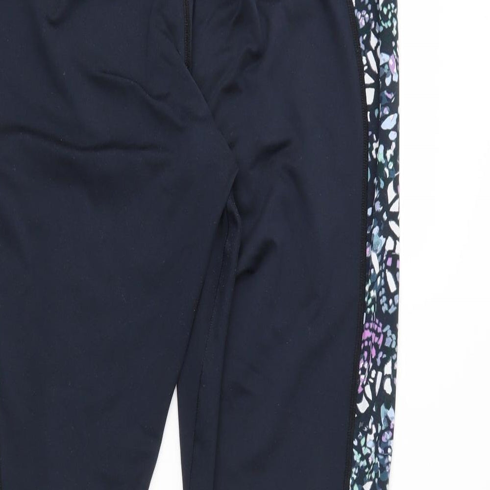 F&F Womens Blue   Pedal Pusher Leggings Size XL L28 in