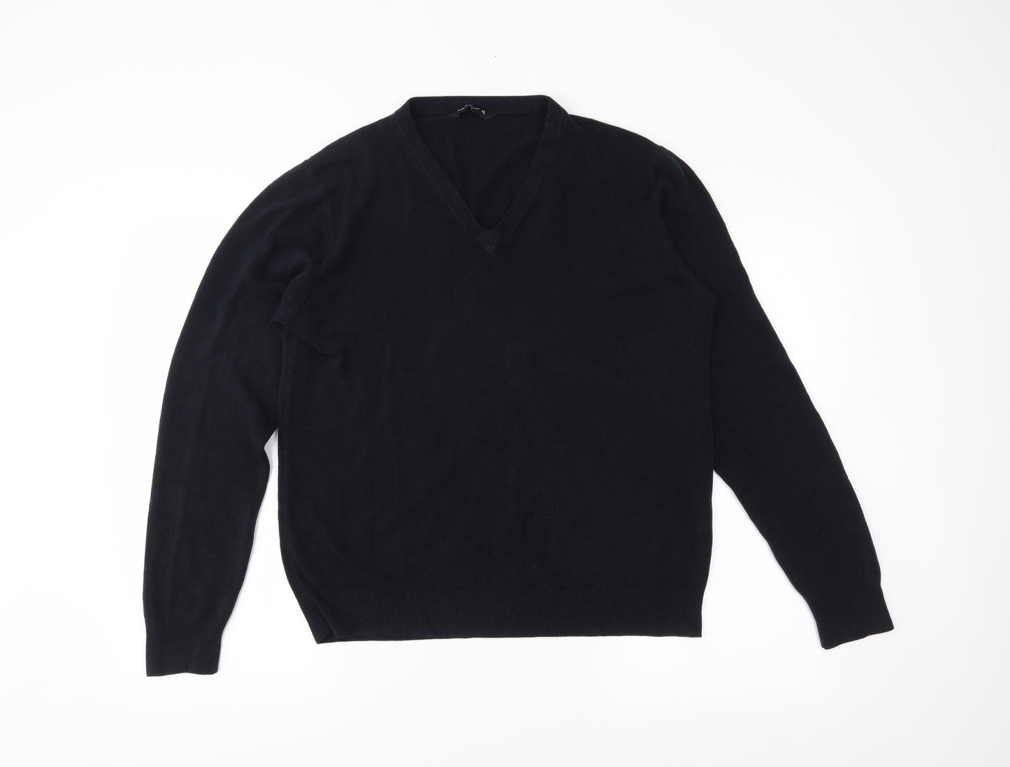 Cedar Wood State Mens Black   Henley Jumper Size XL