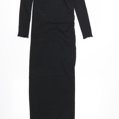 Femme Luxe Womens Black   Maxi  Size 6