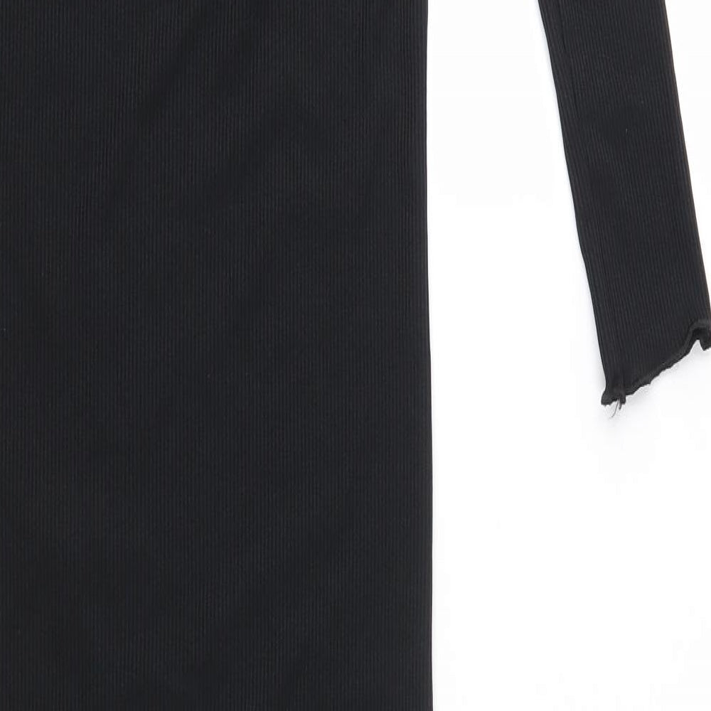 Femme Luxe Womens Black   Maxi  Size 6