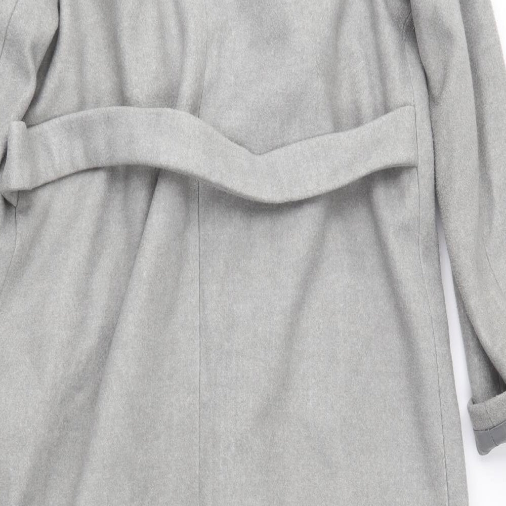 newlook Womens Grey   Trench Coat Coat Size 16