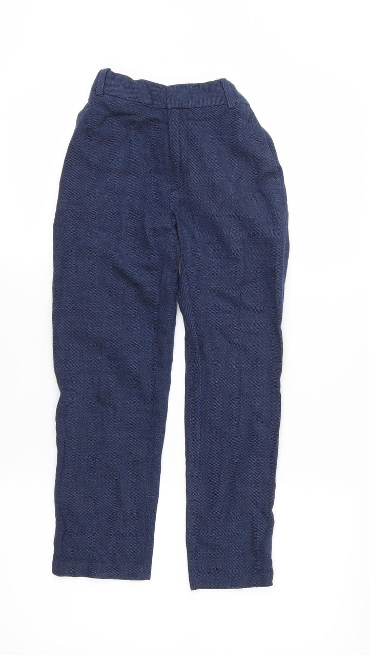 H&M Boys Blue   Dress Pants Trousers Size 9 Years
