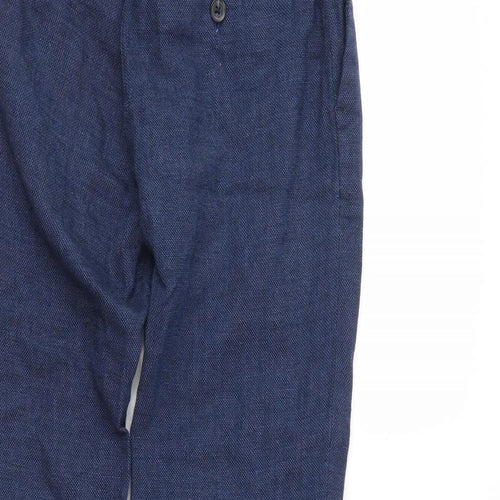H&M Boys Blue   Dress Pants Trousers Size 9 Years