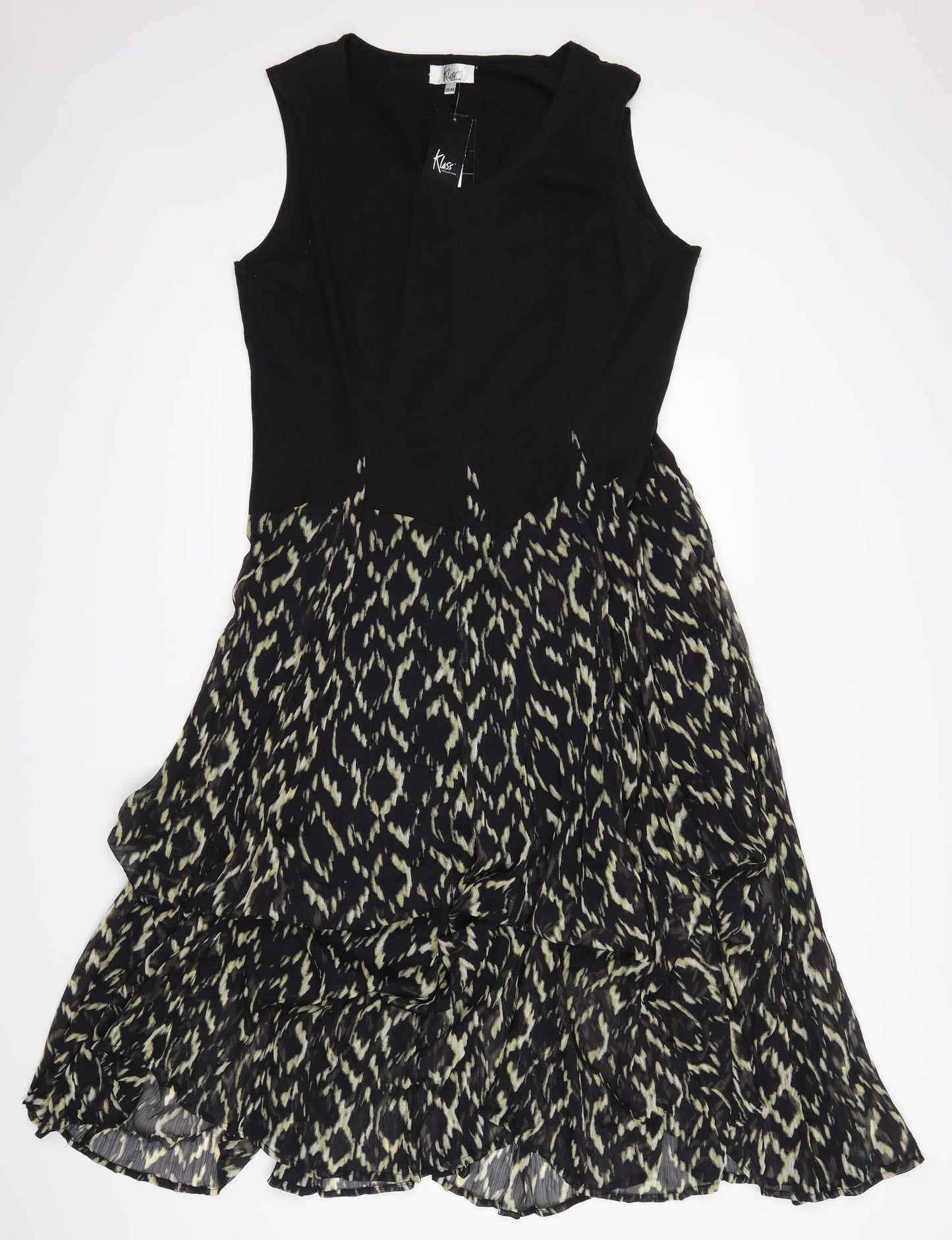 Klass Womens Black   Fit & Flare  Size 20