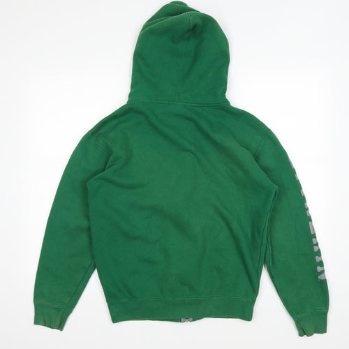 Harry Potter Mens Green   Full Zip Hoodie Size S