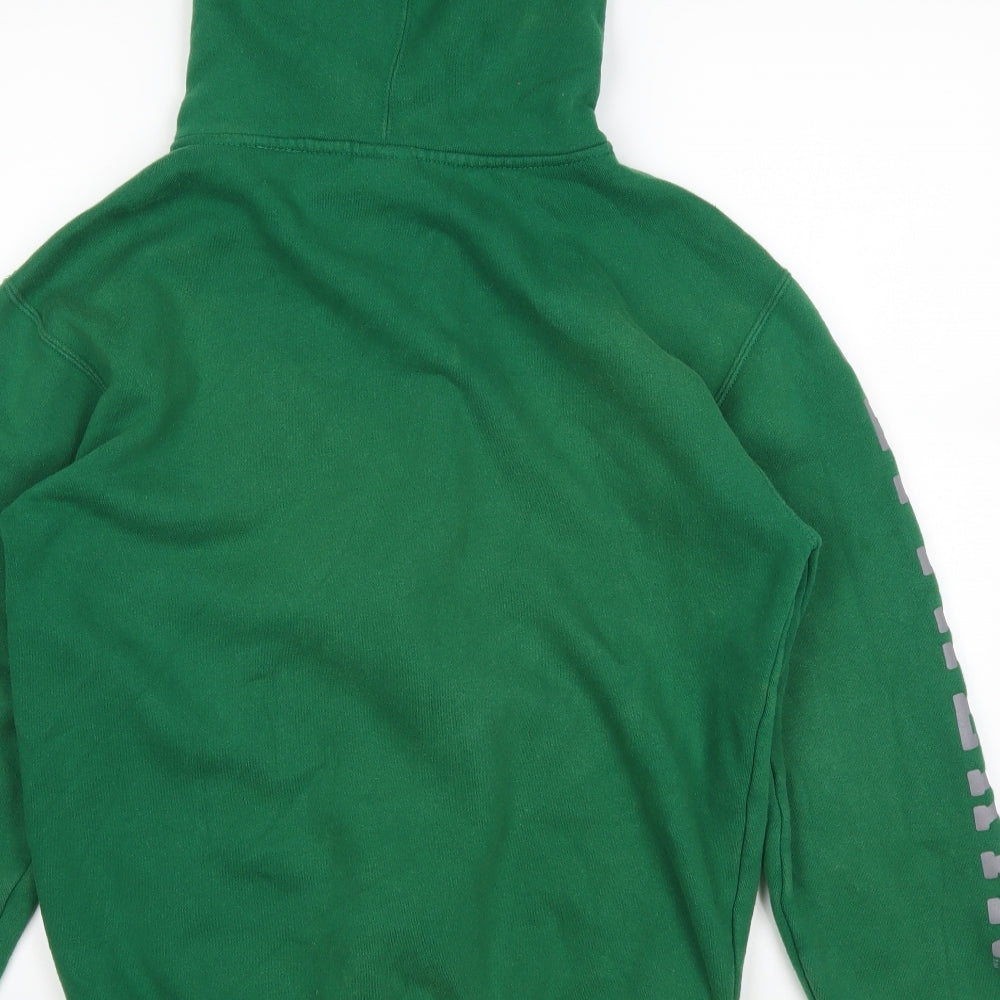 Harry Potter Mens Green   Full Zip Hoodie Size S