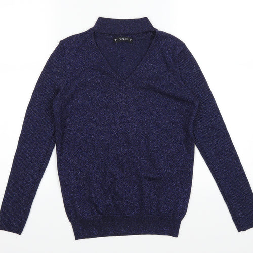 dunnes Womens Blue   Pullover Jumper Size S