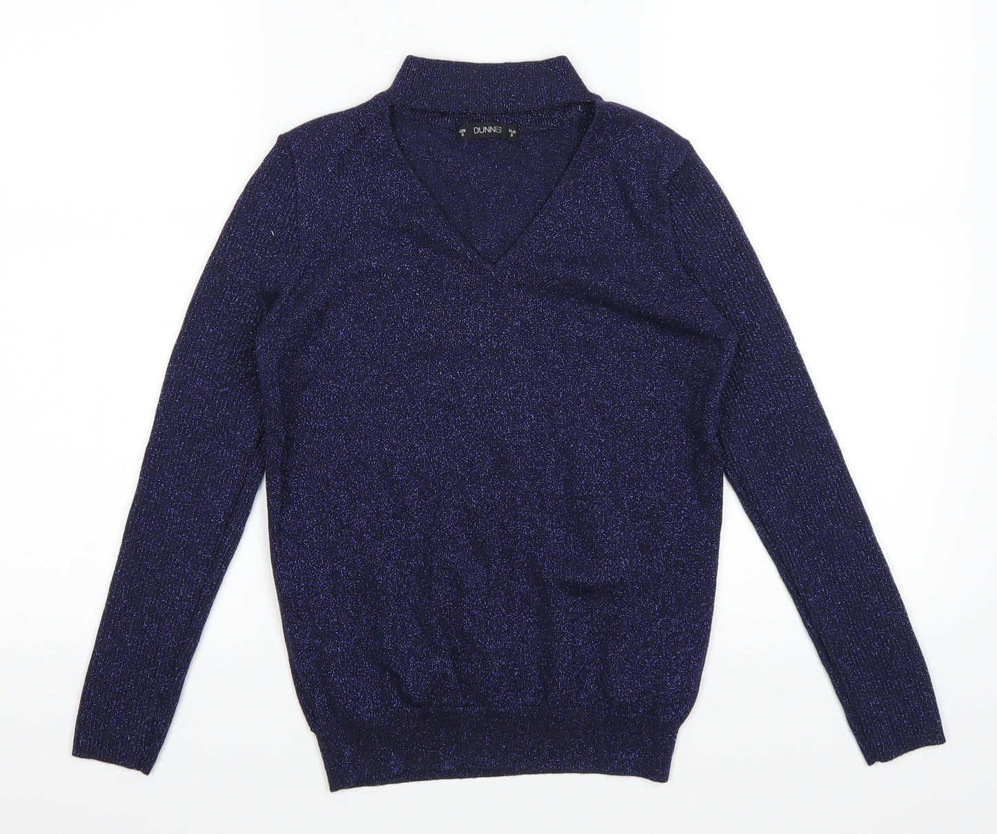 dunnes Womens Blue   Pullover Jumper Size S