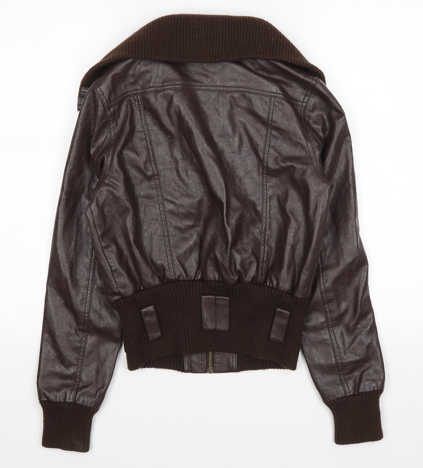 Portobello punk Womens Brown   Jacket  Size 8